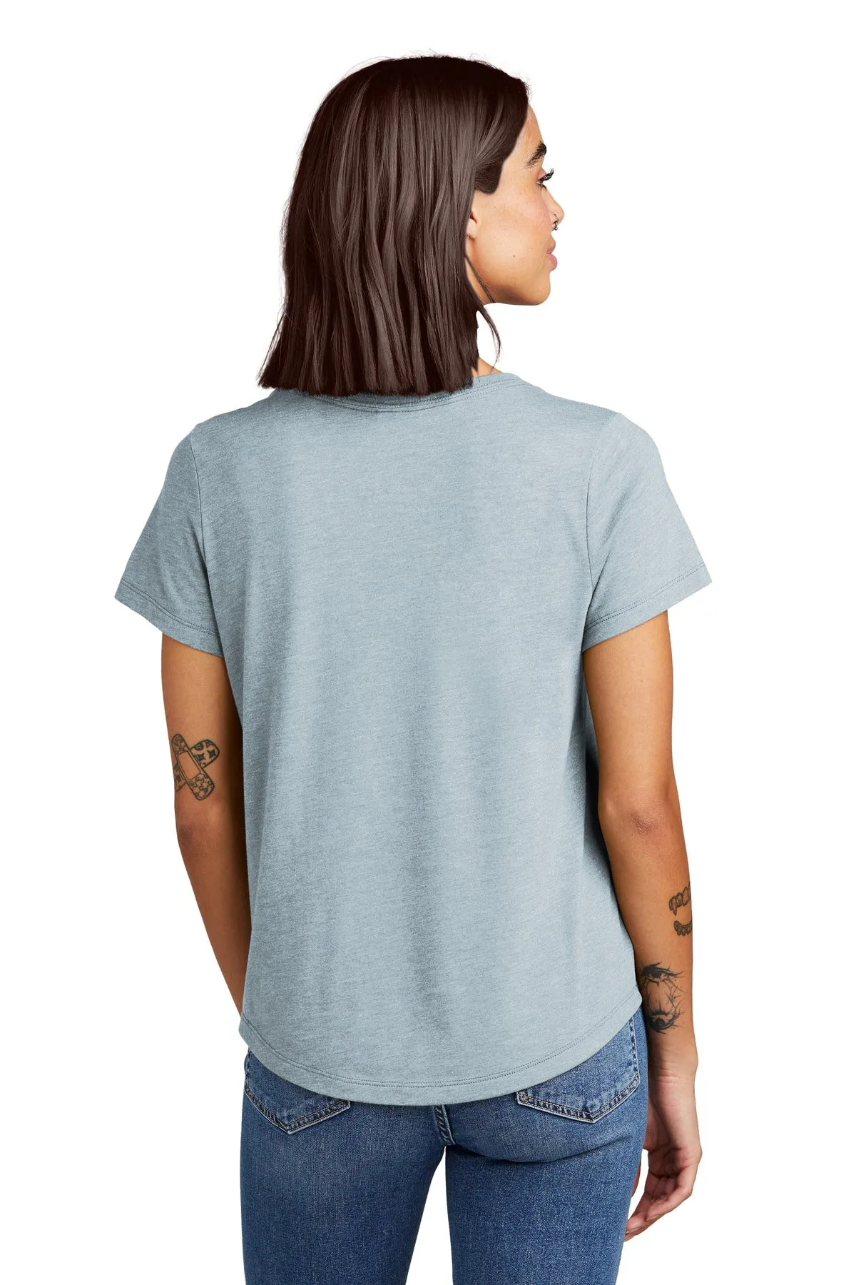 Allmade Women's Relaxed Tri-Blend Scoop Neck Tee AL2015