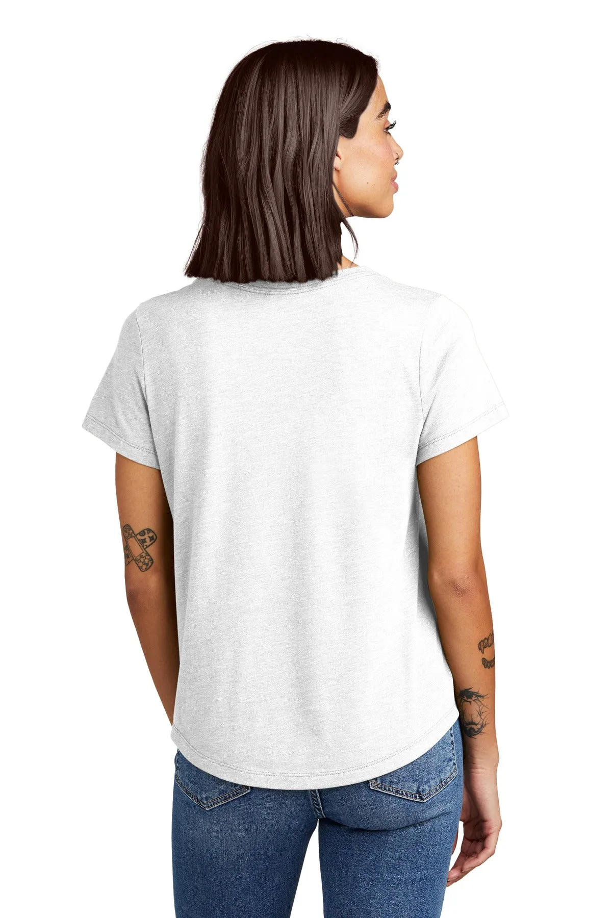 Allmade Women's Relaxed Tri-Blend Scoop Neck Tee AL2015