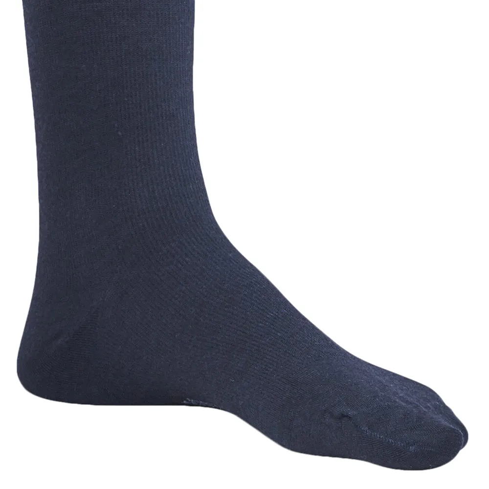 AW Style 162 Men's Wool Knee High Dress Socks - 20-30 mmHg