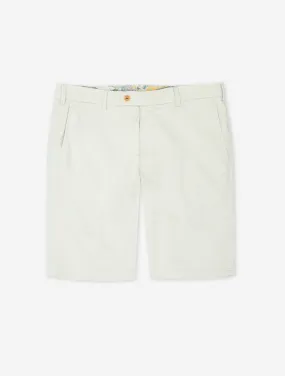 Beige Pegasus Cotton Chino Shorts