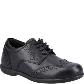 Black Bridget Senior School Shoes