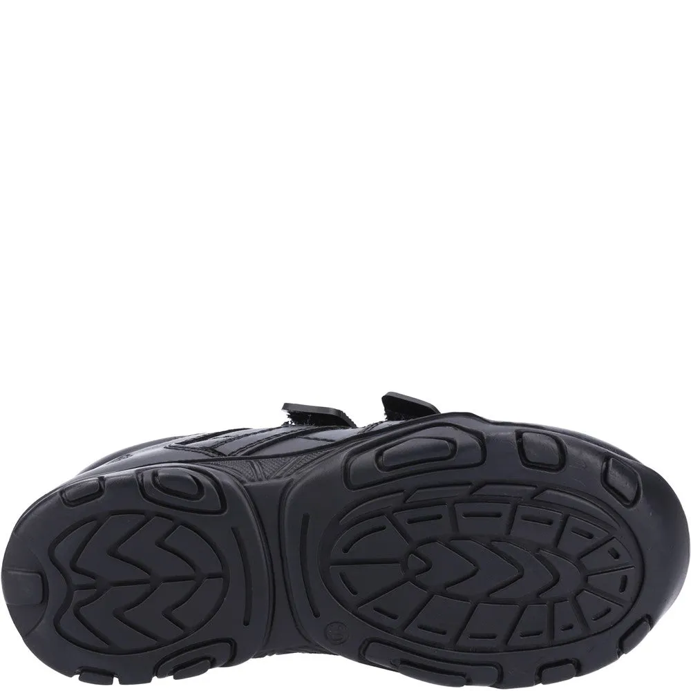 Black Levi Infant School Shoes