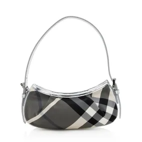 Burberry Beat Check Small Shoulder Bag