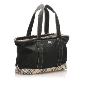 Burberry Denim Handbag (SHG-13562)