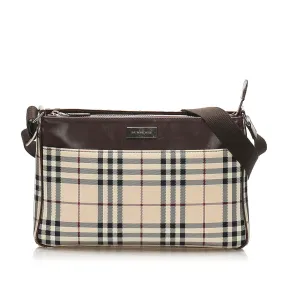 Burberry House Check Canvas Crossbody Bag (SHG-12280)