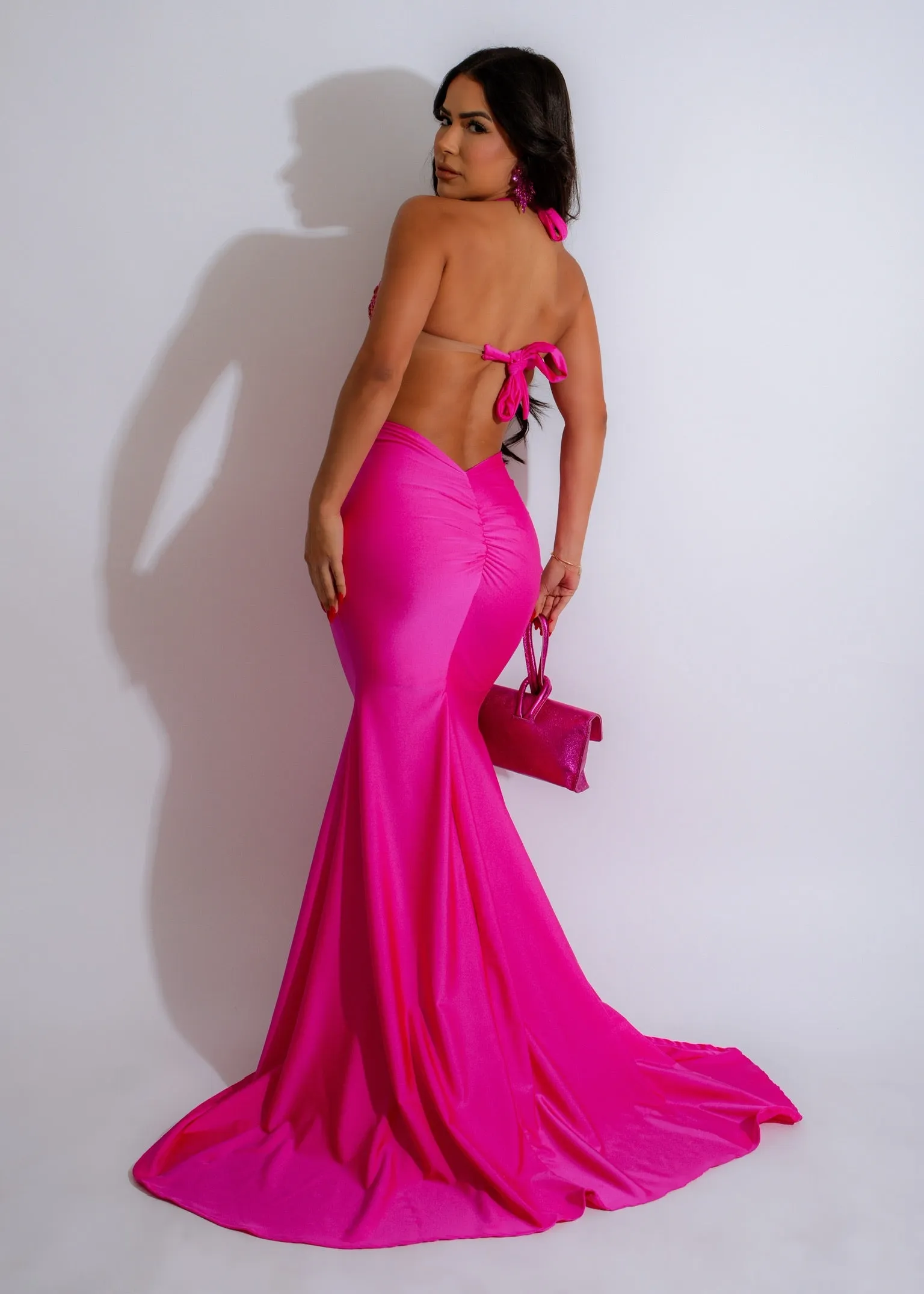 Diva Exclusive Mermaid Skirt Pink