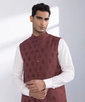 Embroidered Wash & Wear Waistcoat