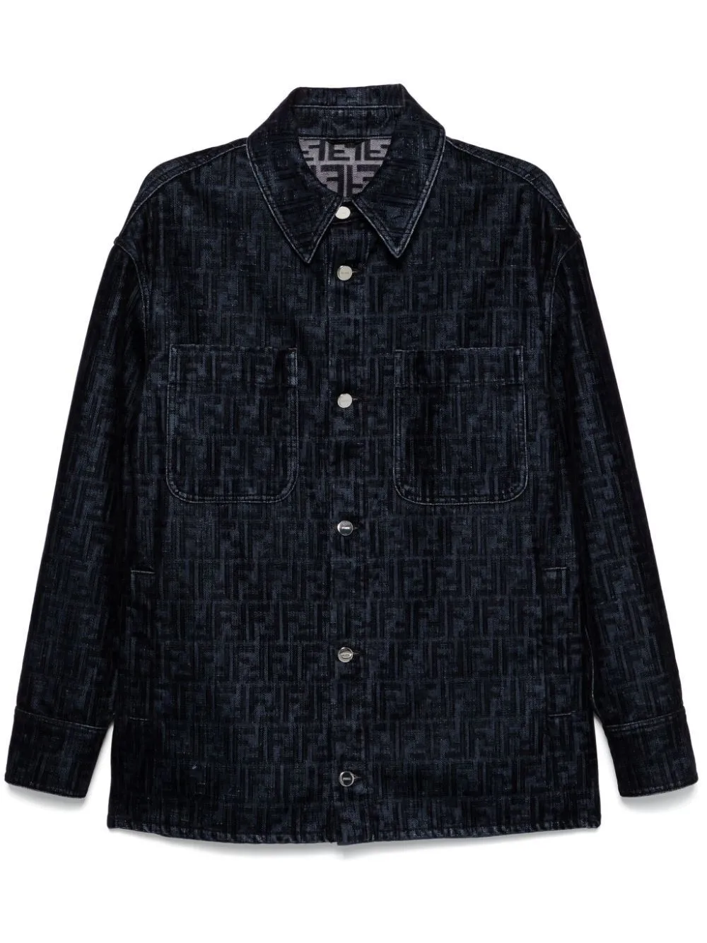 FF FLOCKED SHIRT JACKET