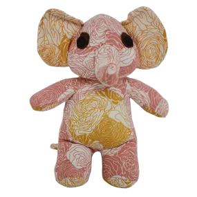 Flowers Warm Patchwork Baby Elephant