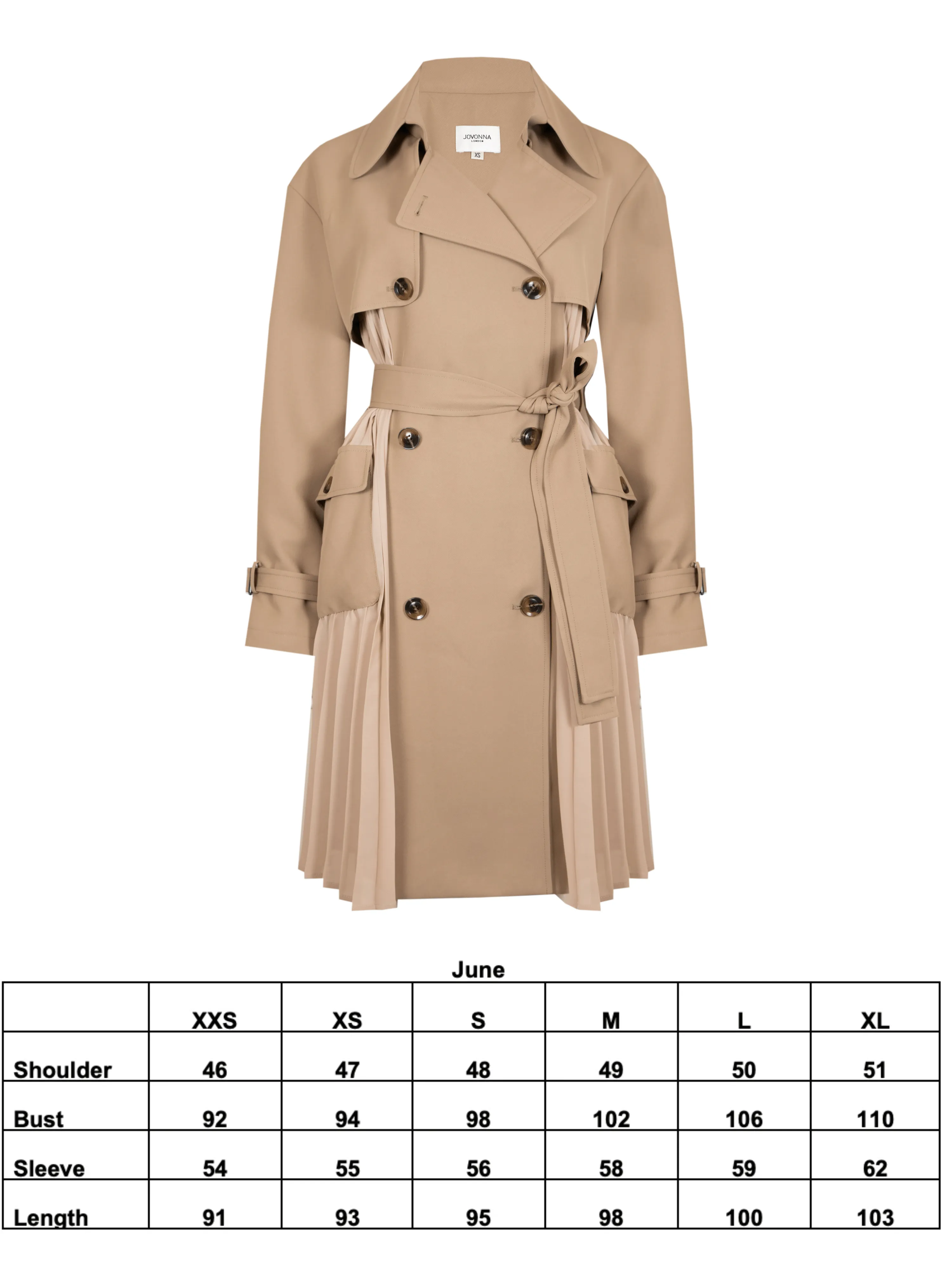 JUNE TRENCH BEIGE