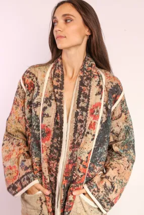 KANTHA JACKET COAT SAHI