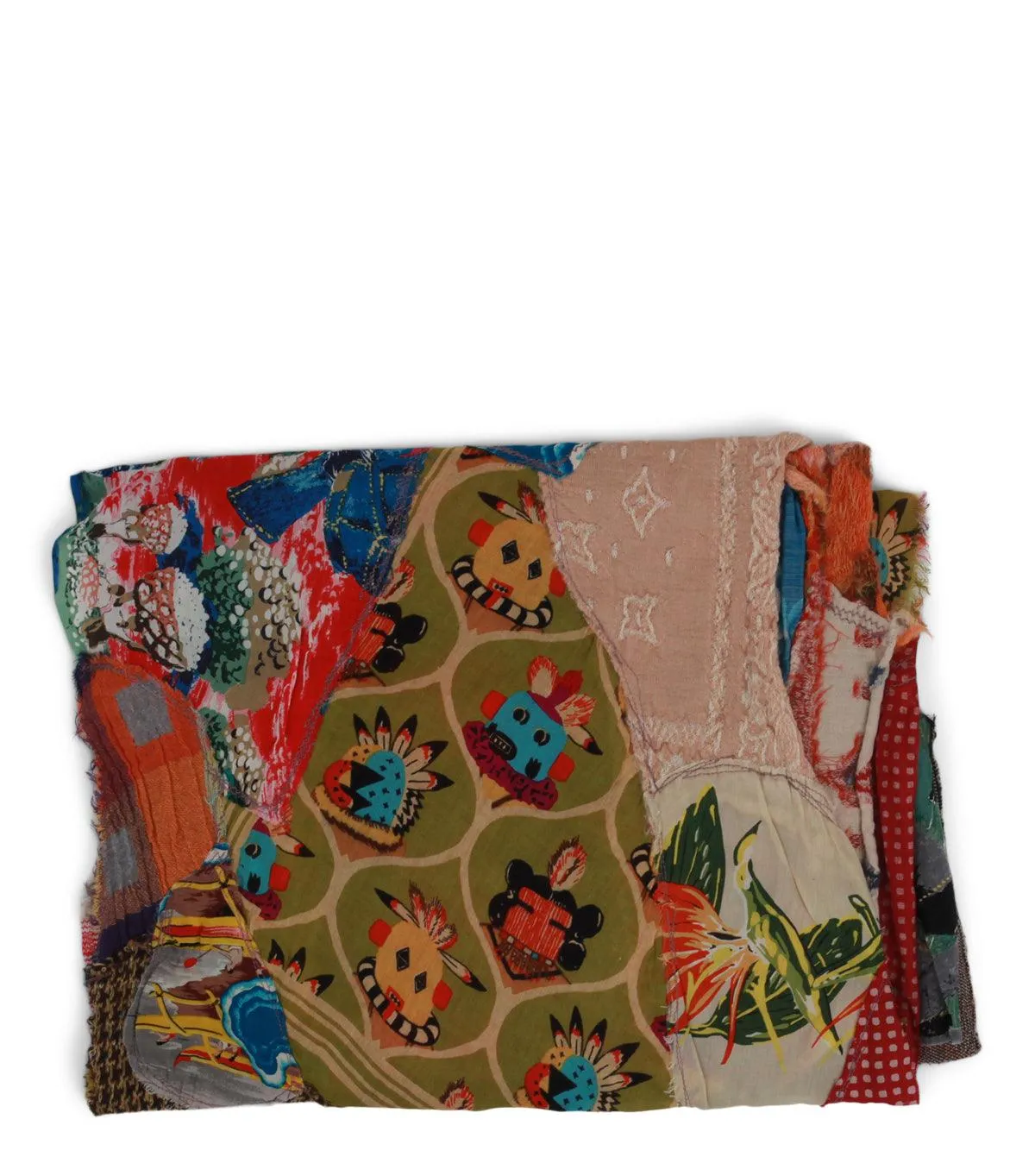 Kapital Kountry Hand Craft Patchwork Eco Stole Multi