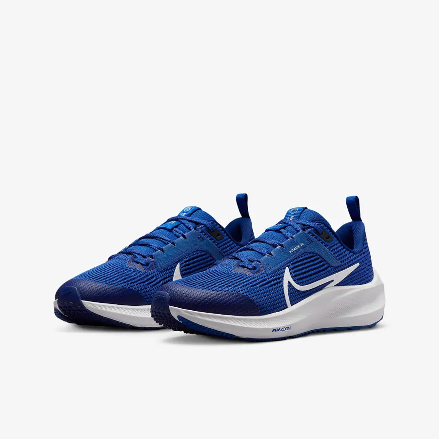 Kids' Nike Air Zoom Pegasus 40 (Game Royal/White)