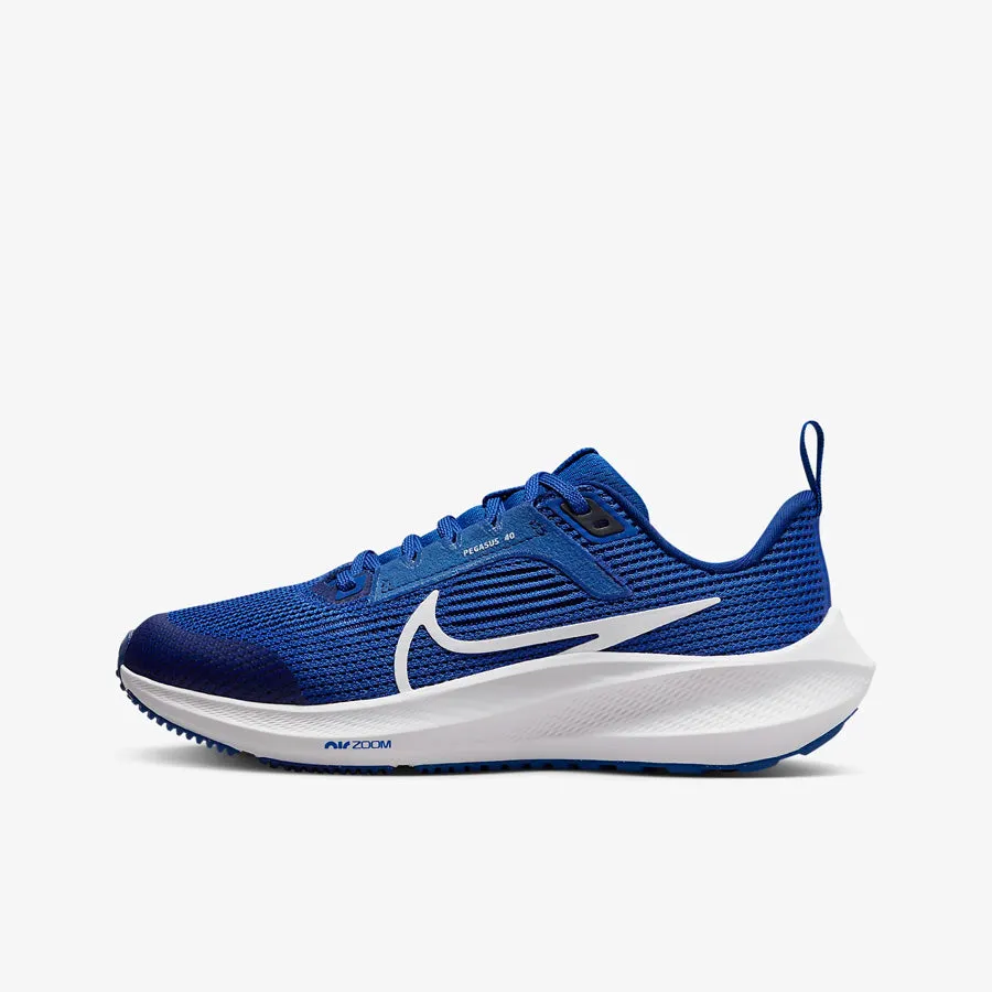 Kids' Nike Air Zoom Pegasus 40 (Game Royal/White)