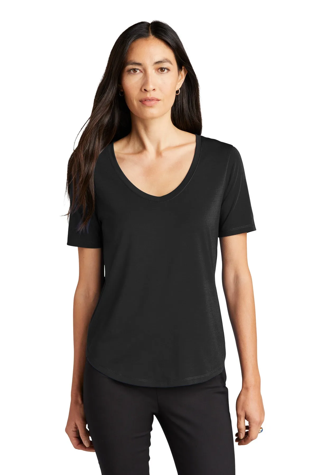 Mercer Mettle™ Women's Stretch Jersey Relaxed Scoop MM1017