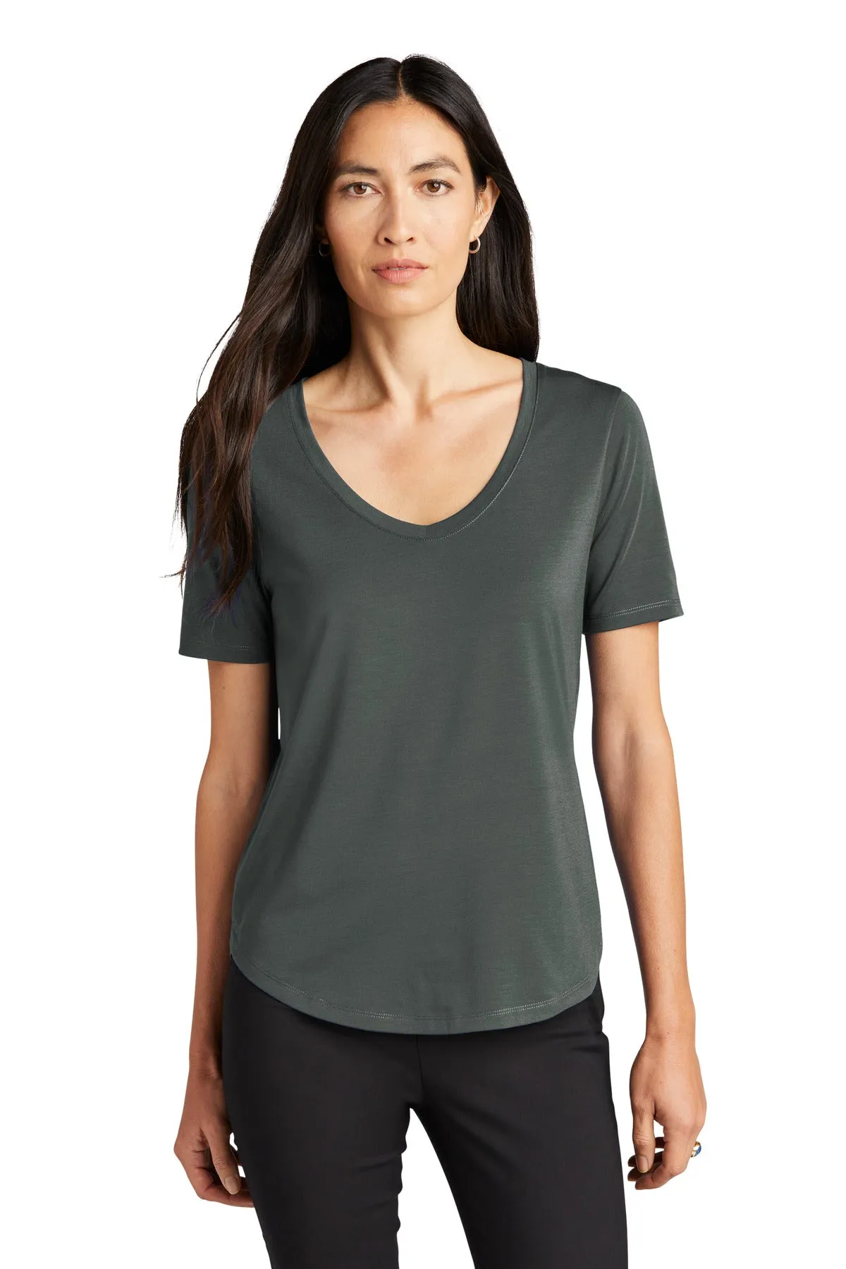 Mercer Mettle™ Women's Stretch Jersey Relaxed Scoop MM1017