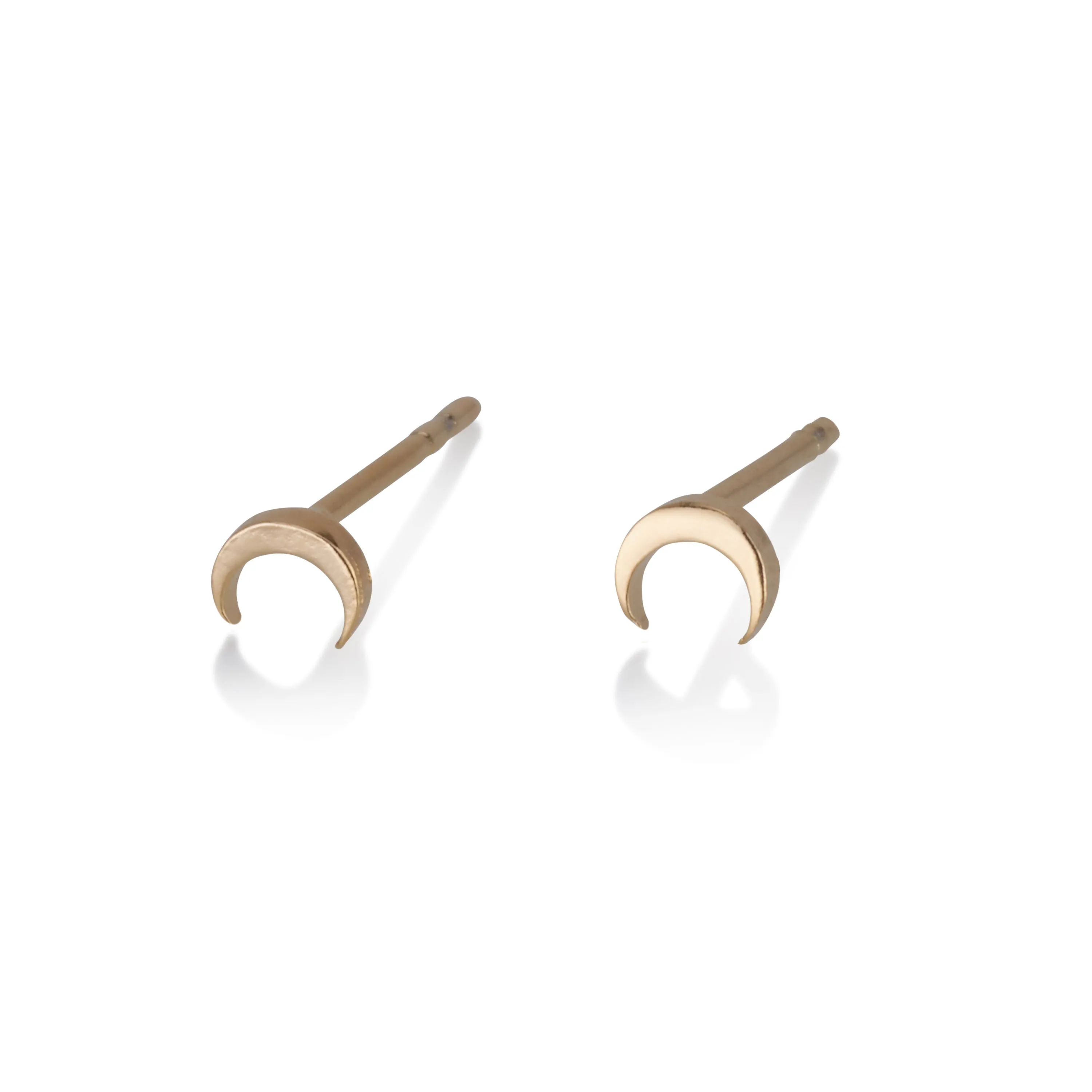 Moon Stud Earrings