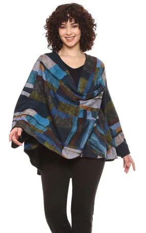 PARSLEY & SAGE REVERSIBLE GIGI WRAP - MULTI - 24W253S