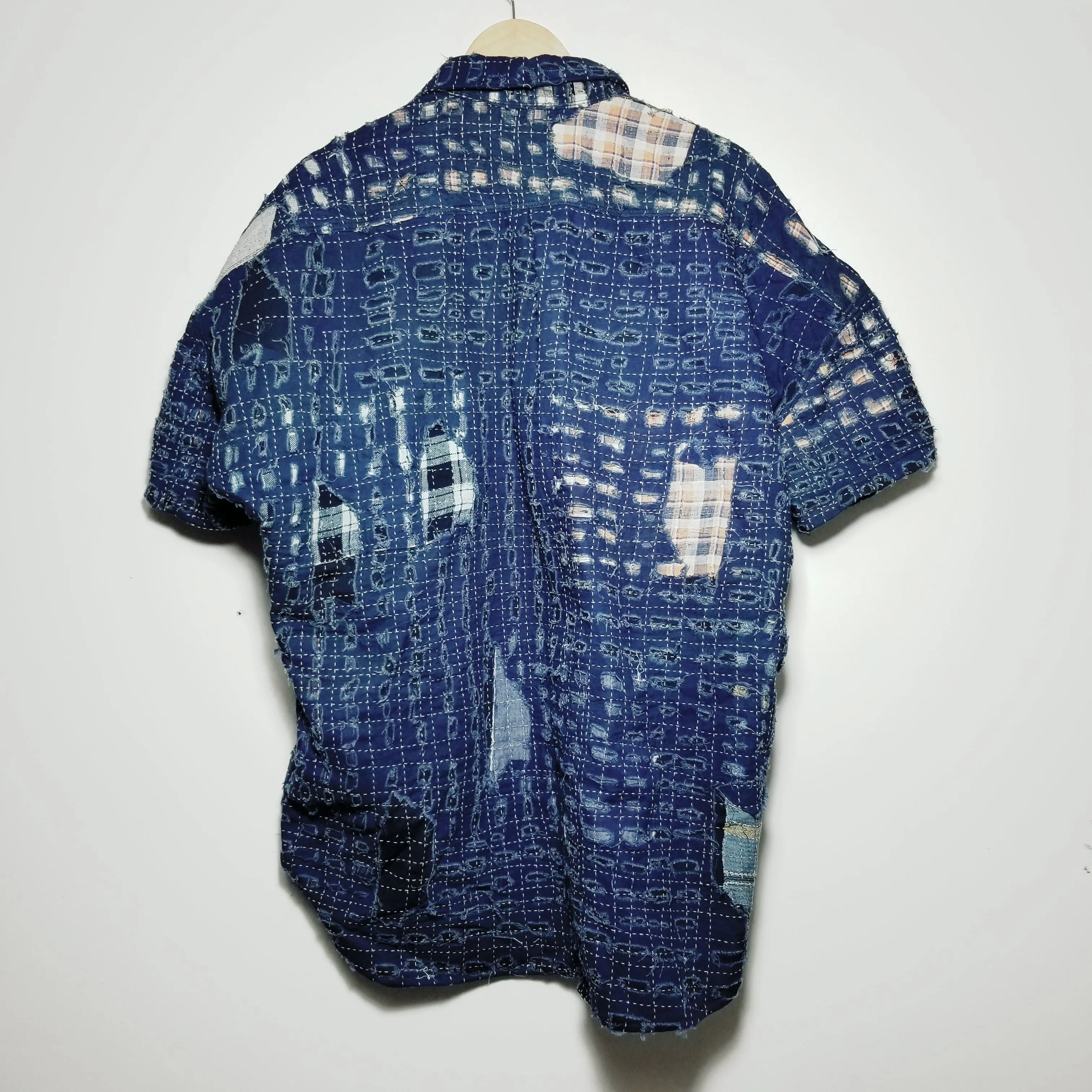 Patchwork Boro Indigo Sashiko Jacket