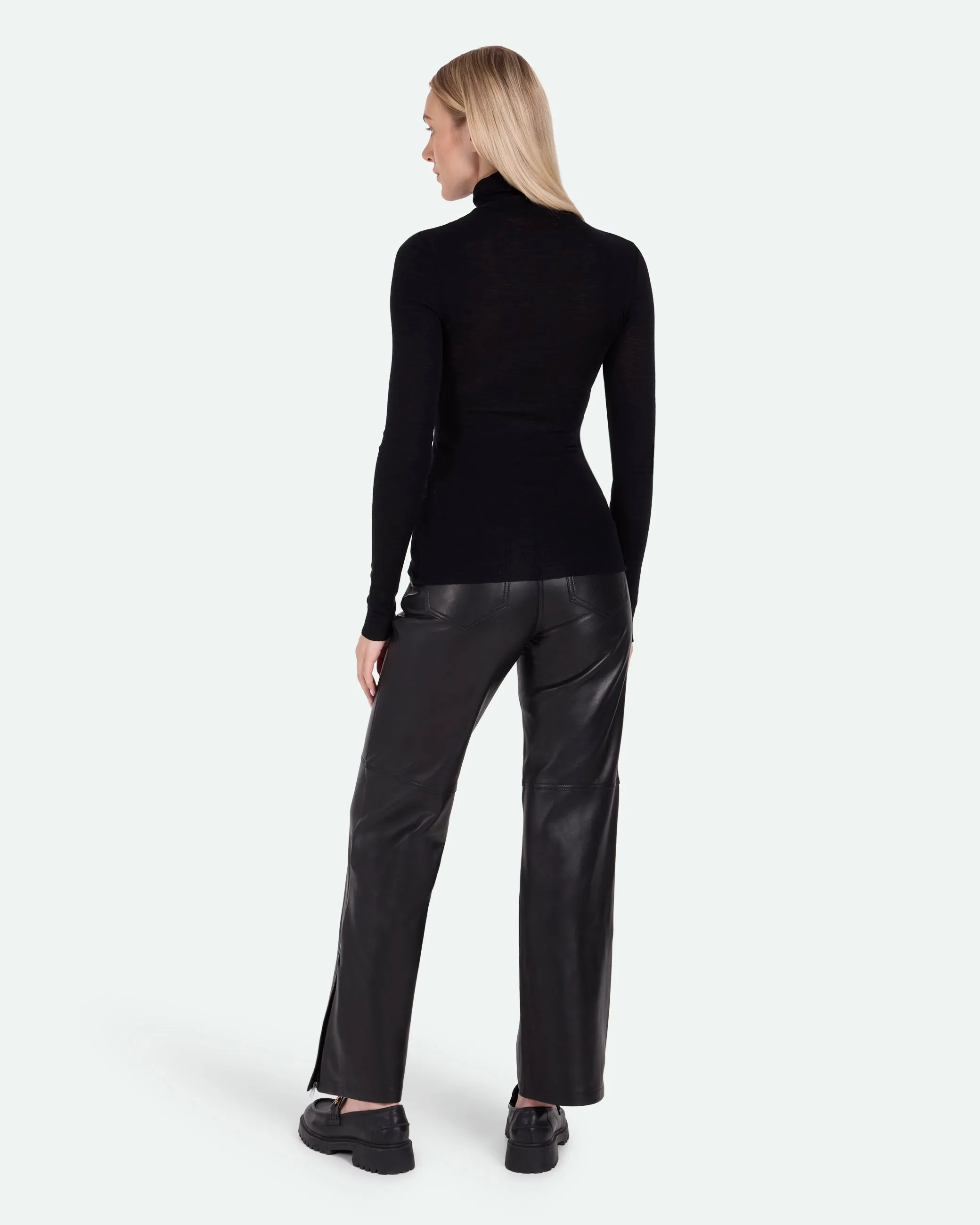 Pernilles 3736 Turtleneck - Black