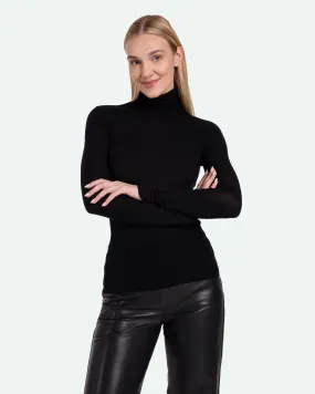 Pernilles 3736 Turtleneck - Black