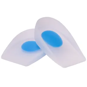 Plantar & Achilles Heel Spur Shoe Inserts - Silicone Pain Relief Gel Cup Cushions (Pair)