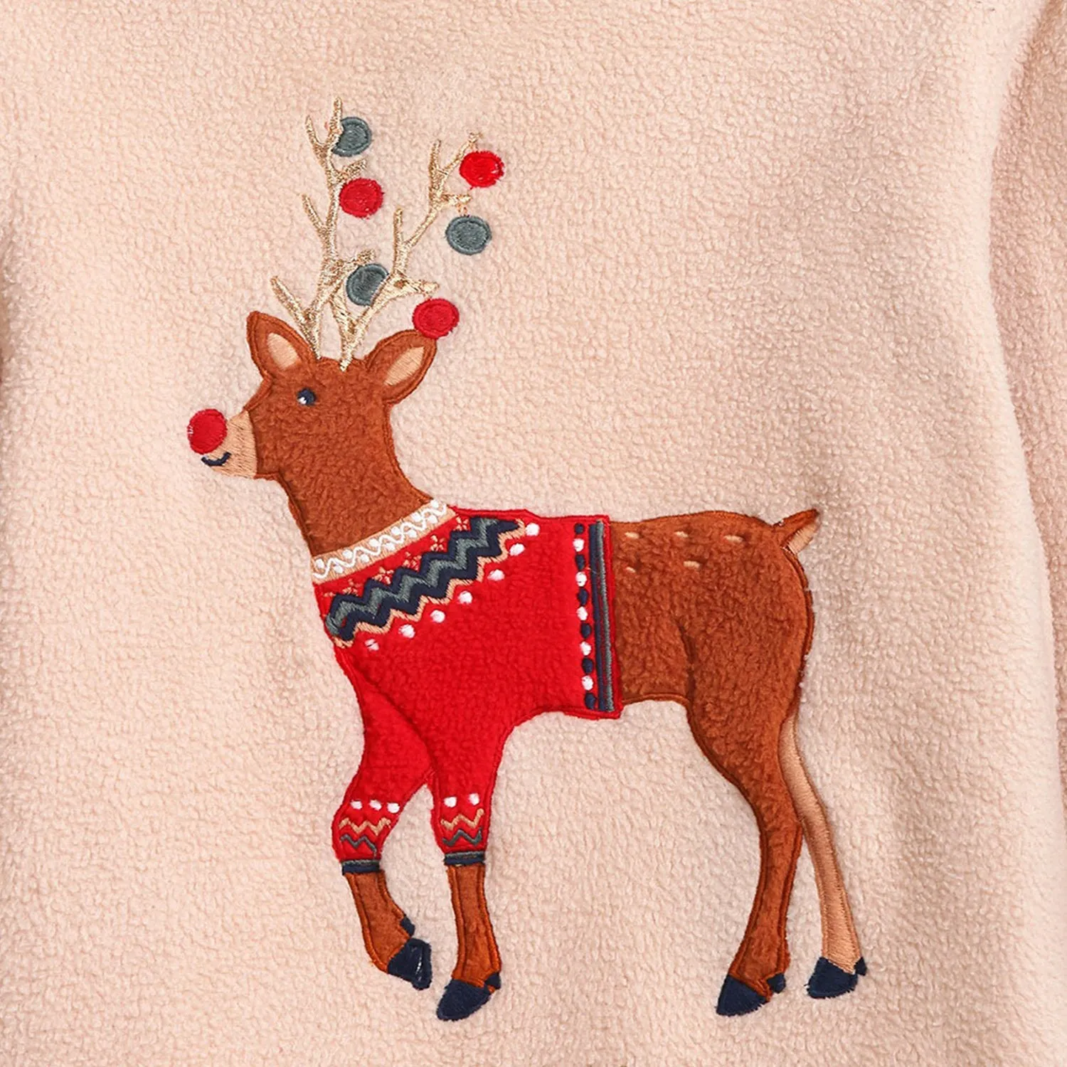 Reindeer Applique Nightsuit