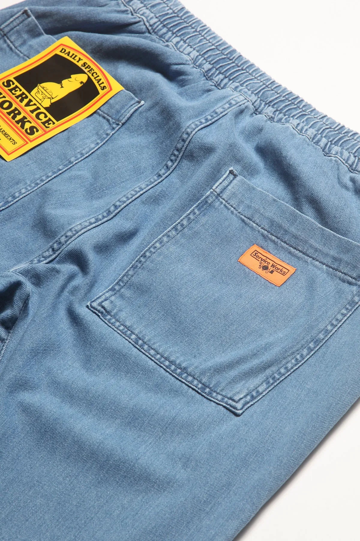 Service Works - Classic Chef Pants - Light Washed Denim