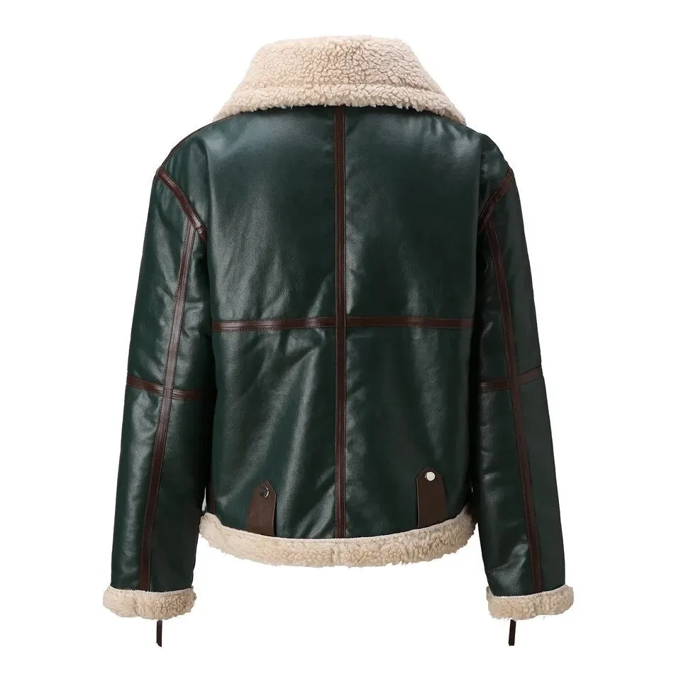 Shearling Leather Jacket