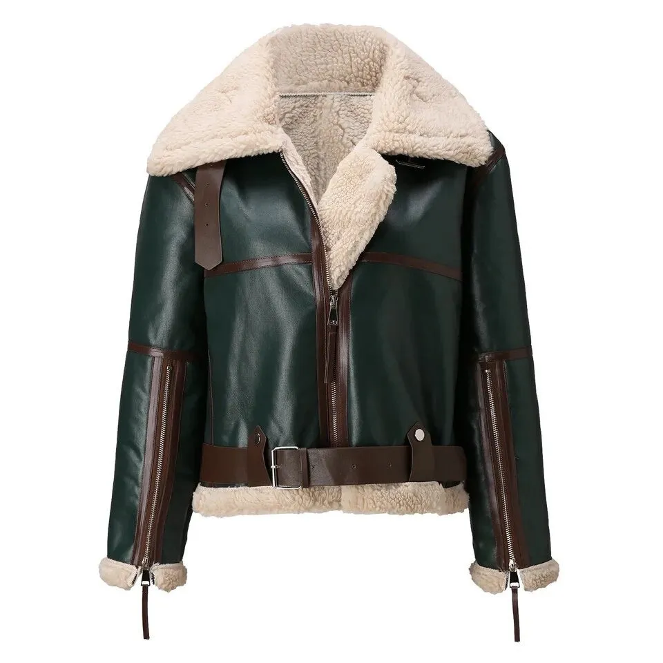 Shearling Leather Jacket