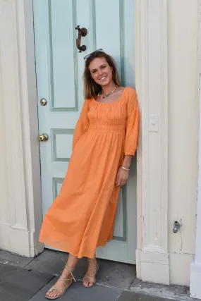 Skylar Midi Dress Melon