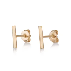 Stripe Stud Earrings