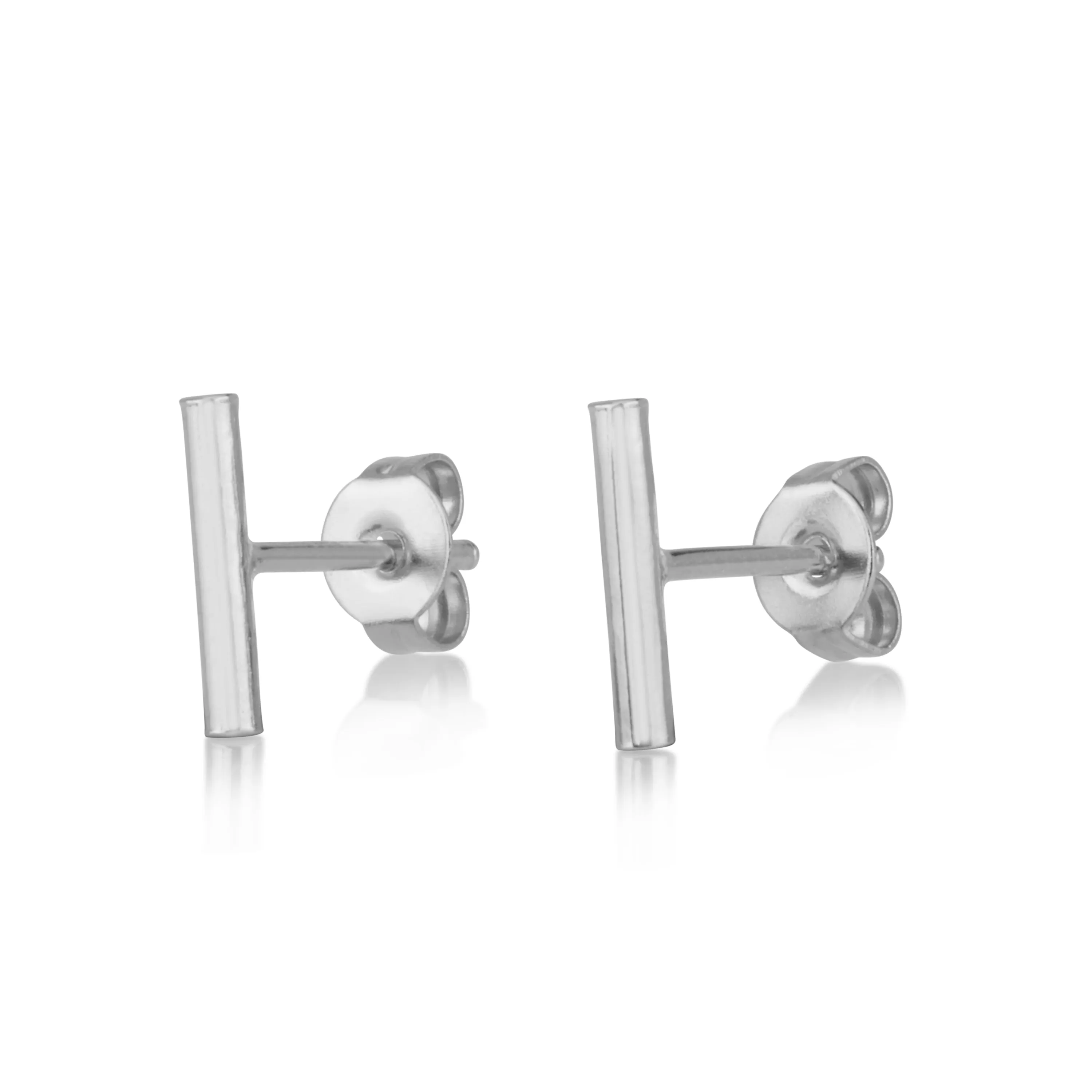 Stripe Stud Earrings